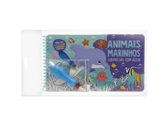 LIVRO SURPRESAS COM AGUA ANIMAIS MARINHOS