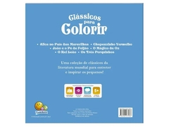 LIVRO INFANTIL CONTOS CLASSICOS PARA COLORIR: ALICE NO PAIS DAS MARAVILHAS - loja online