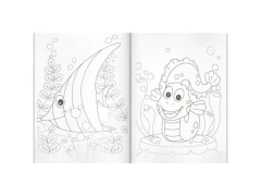 LIVRO INFANTIL CORES EM ACAO! ESPACO PARA COLORIR - Papelaria Visão