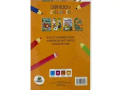 LIVRO BLOCO DE COLORIR: DINOSSAUROS - loja online