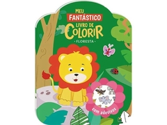 MEU FANTASTICO LIVRO DE COLORIR: FLORESTA - comprar online