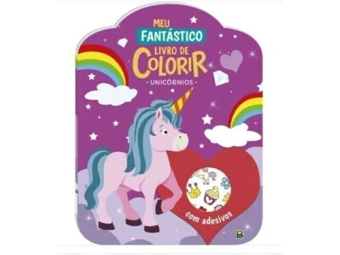 MEU FANTASTICO LIVRO DE COLORIR: UNICORNIOS - comprar online
