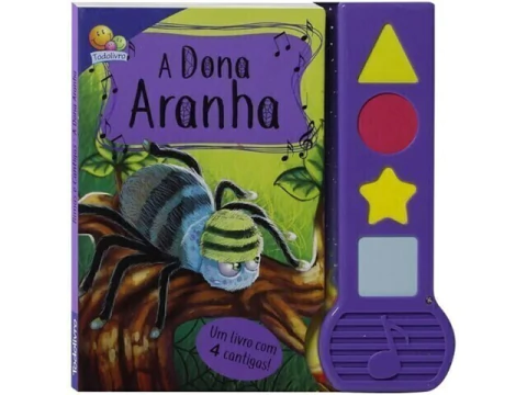 LIVRO INFANTIL RIMAS E CANTIGAS DONA ARANHA, A...E OUTROS - comprar online