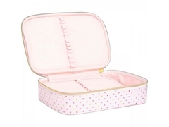 Imagem do ESTOJO BOX ACADEMIE CORACAO METALIZADO ROSA