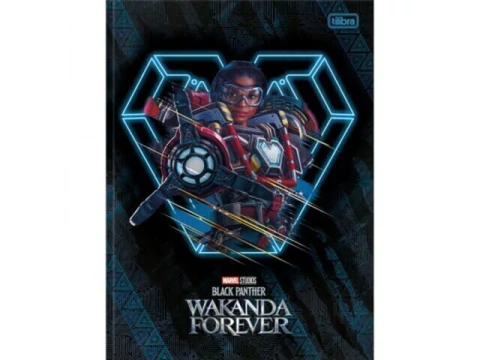 CADERNO BROCHURAO CD 80FLS UNIV PANTERA NEGRA - comprar online