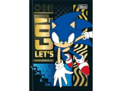 CADERNO BROCURA CD 1/4 SONIC 80FLS na internet