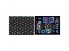 CADERNO DE DESENHO ESPIRAL S/SEDA THOR LT 80 FLS CD - Papelaria Visão