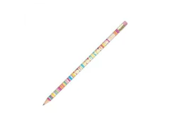 LAPIS PRETO REDONDO COM BORRACHA N2 BE NICE - Papelaria Visão