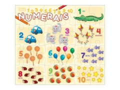 Imagem do QUEBRA-CABEÇA 24 PEÇAS PEDAGÓGICO - CORES, NUMEROS E VOGAIS