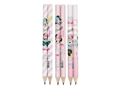 LAPIS PRETO HB JUMBO MINNIE MOUSE SORTIDOS