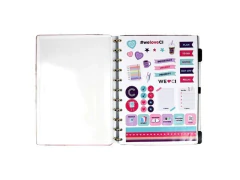 CADERNO INTELIGENTE AGATHA GRANDE 21,5X28CM 80FLS na internet