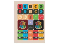 CADERNO DE 1 MATERIA ESPIRAL UNIV CD 96FLS HARRY POTTER