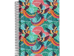 CADERNO DE 20 MATERIAS ESPIRAL CD 400FLS ON FLEEK - loja online