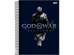 CADERNO DE 10 MATERIAS ESPIRAL 160FLS GOD OF WAR - comprar online