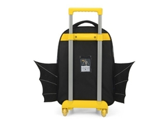 MOCHILA DE CARRINHO BATMAN 3D PRETO - AMARELO UP4YOU na internet