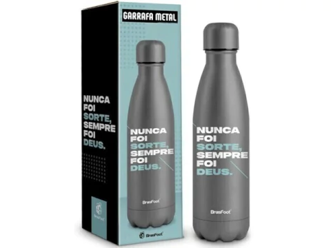 GARRAFA TERMICA METAL NEO 500ML NUNCA FOI SORTE - comprar online