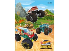 CADERNO BROCHURAO CD 80FLS UNIV HOT WHEELS - Papelaria Visão