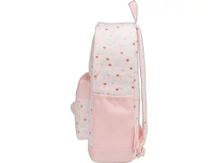 MOCHILA DE COSTAS ACADEMIE CORACAO METALICA - Papelaria Visão