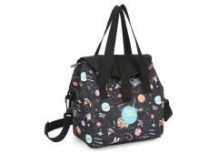 LANCHEIRA TERMICA PRETO GATINHOS PLANETAS PRETA - comprar online