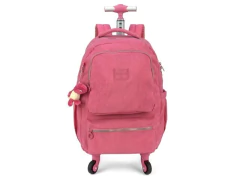 MOCHILA ESCOLAR DE CARRINHO 360º VINHO - comprar online