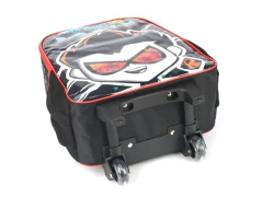 MOCHILA ESCOLAR DE CARRINHO INFANTIL TEEN TITANS GO PRETO - loja online