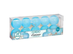 CORDAO DE LUZ 10 BOLAS AZUL 6C
