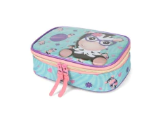 ESTOJO BOX ZEBRINHA AZUL UN 100 PENS - Papelaria Visão