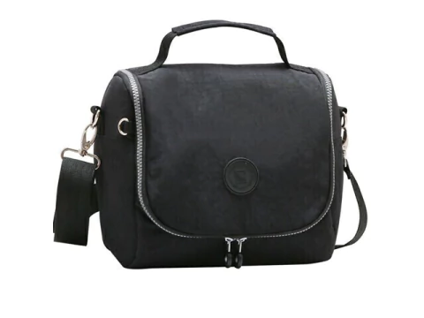 LANCHEIRA DE NYLON PRETO - comprar online