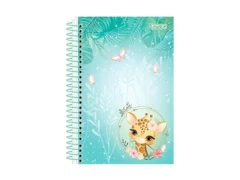 CADERNETA DE ANOTACOES ESPIRAL 80FLS SO CUTE CAPA DURA SORTIDAS - Papelaria Visão