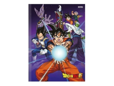 CADERNO BROCHURA PEQUENO CD 1/4 DRAG BALL 80FLS - comprar online