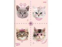 CADERNO BROCHURA PEQUENO CD 1/4 MY PETS 80FLS - loja online