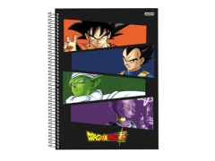 CADERNO DE 01 MATERIA CD DRAG BALL 80FLS - comprar online