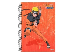 CADERNO DE 01 MATERIA NARUTO 80 FLS CD - Papelaria Visão