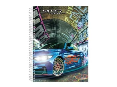 CADERNO DE 01 MATERIA SILVER 80 FLS CD - comprar online