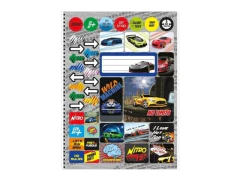 CADERNO DE 01 MATERIA SILVER 80 FLS CD