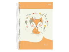 CADERNO DE 01 MATERIA SO CUTE 80FLS CAPA DURA