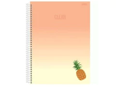 CADERNO ESPIRAL 1/4 CLEAN 80 FLS CD na internet