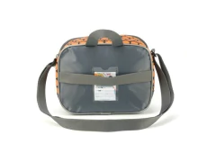 LANCHEIRA TERMICA BORUTO LARANJA COM DETALHE CINZA MASCULINO - loja online