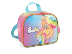 LANCHEIRA BARBIE SEREIA VERDE COM ROSA UP4YOU - Papelaria Visão