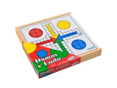 JOGO DAMA E LUDO 7548