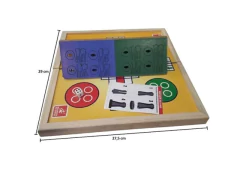 BRINCADEIRA DE CRIANCA JOGO LUDO 7579 - Papelaria Visão