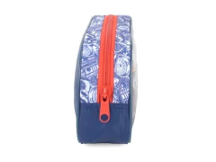 ESTOJO DE UM ZIPER AZUL FORCA 4 - Papelaria Visão