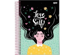 CADERNO DE 20 MATERIAS 40O FOLHAS IT GIRL - Papelaria Visão