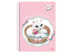 CADERNO DE 15 MATERIAS 240 FOLHAS SISSI na internet