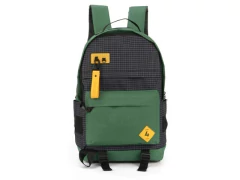 MOCHILA DE COSTA LAPTOP VERDE COM PRETO E DETALHE AMARELO UP4YOU - comprar online
