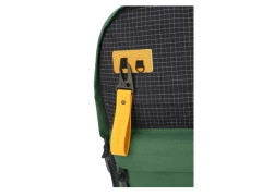 MOCHILA DE COSTA LAPTOP VERDE COM PRETO E DETALHE AMARELO UP4YOU - loja online