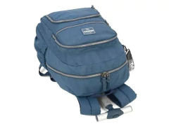 Imagem do MOCHILA ESCOLAR DE CARRINHO 360º AZUL