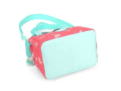 LANCHEIRA TERMICA ARCOIRIS SALMAO E VERDE TIFANNY UP4YOU - Papelaria Visão