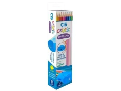 LAPIS DECOR COM 12 CORES CRIATIC COLOR CASE AZUL - comprar online
