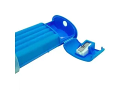LAPIS DECOR COM 12 CORES CRIATIC COLOR CASE AZUL - Papelaria Visão